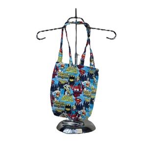 Vintage Print Super Hero's Women's Bag
